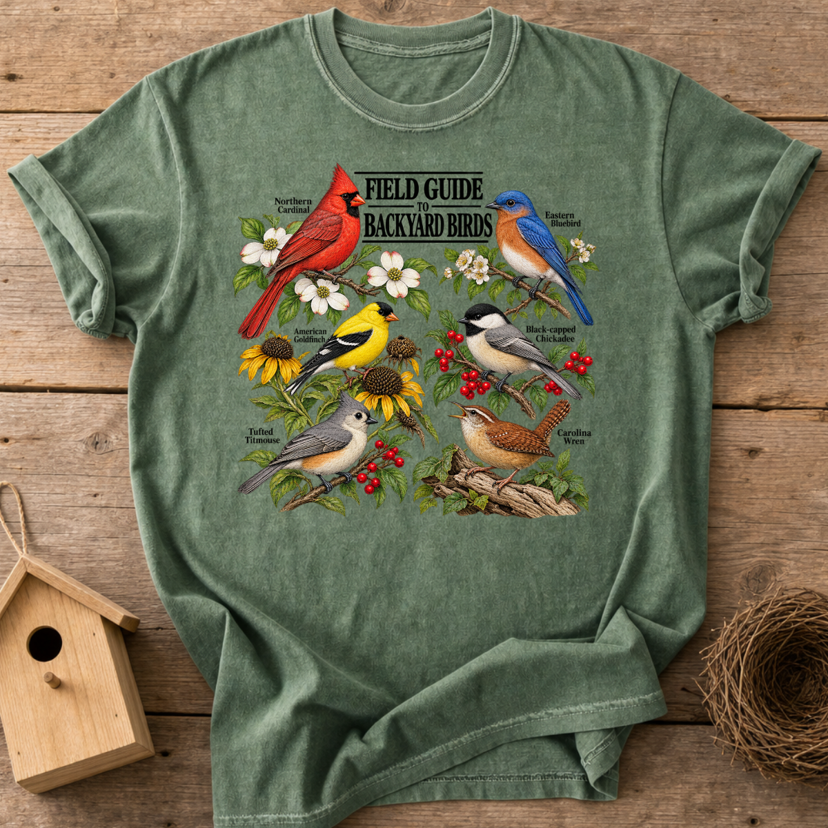 Backyard Bird Guide T-Shirt