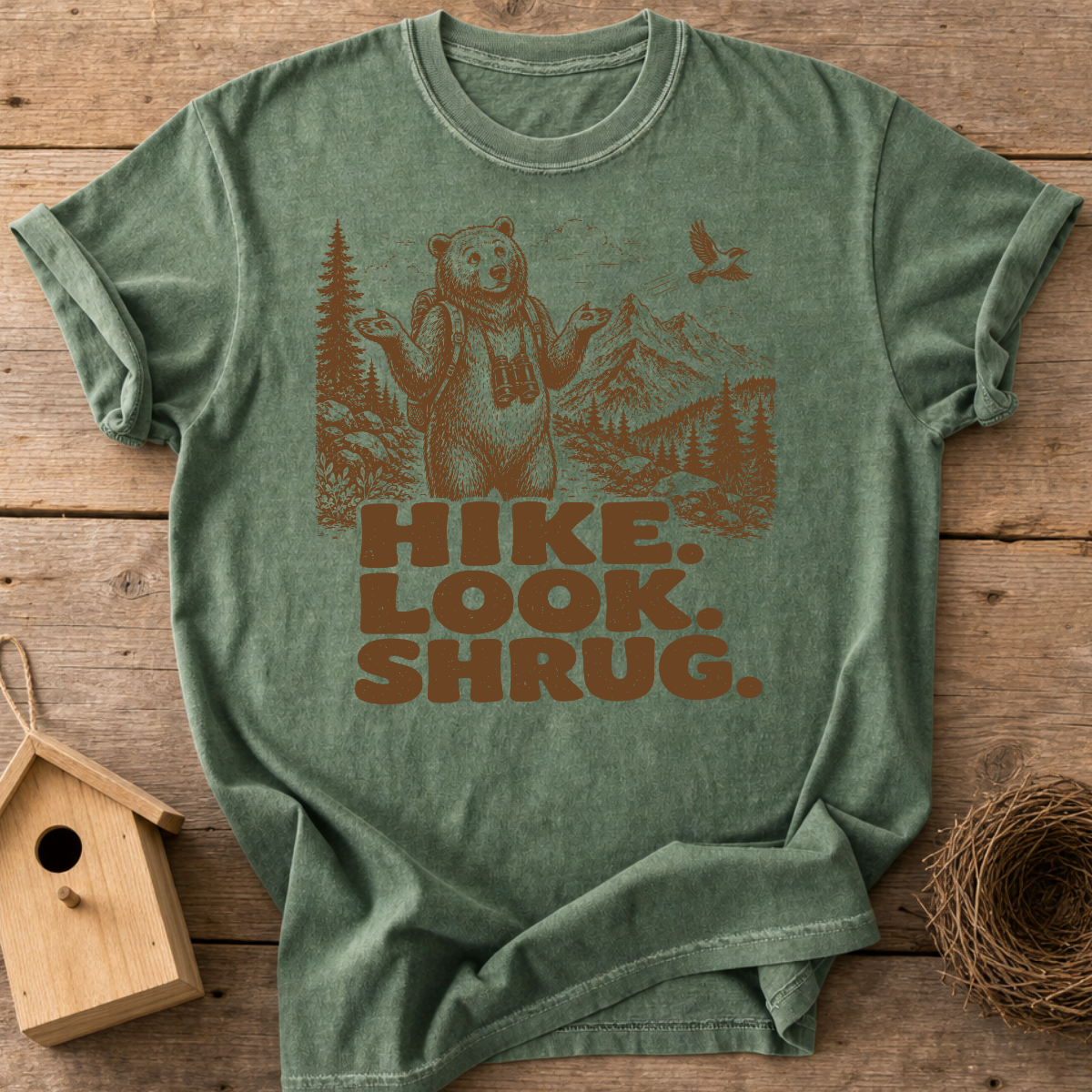 Hike Look Shrug T-Shirt