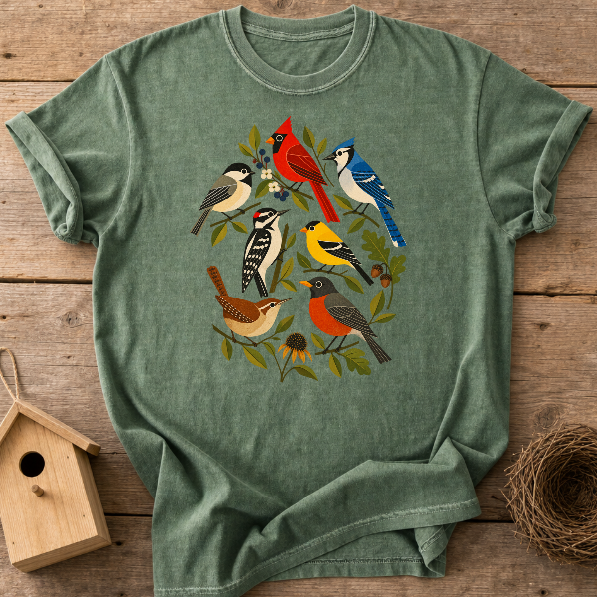 Backyard Birds T-Shirt
