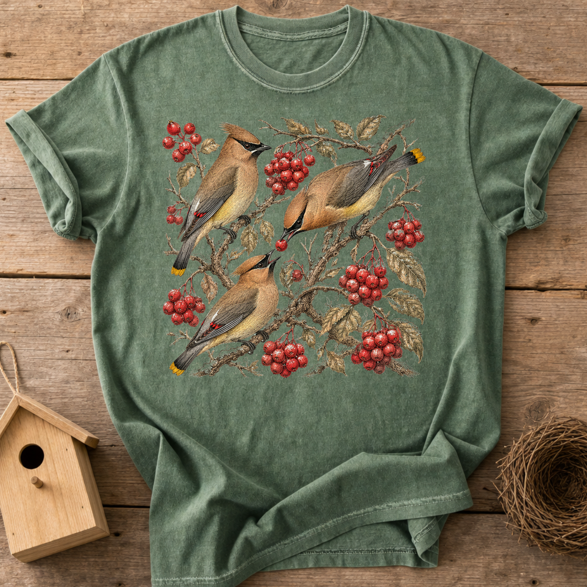 Barn Owl Woodland T-Shirt