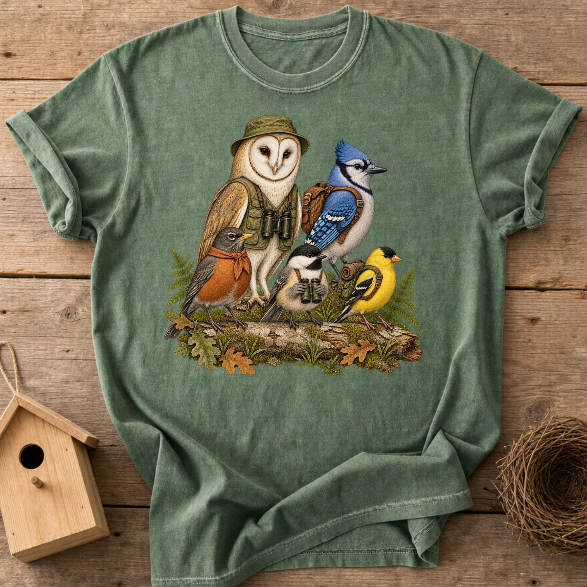 Birdwatching Crew T-Shirt