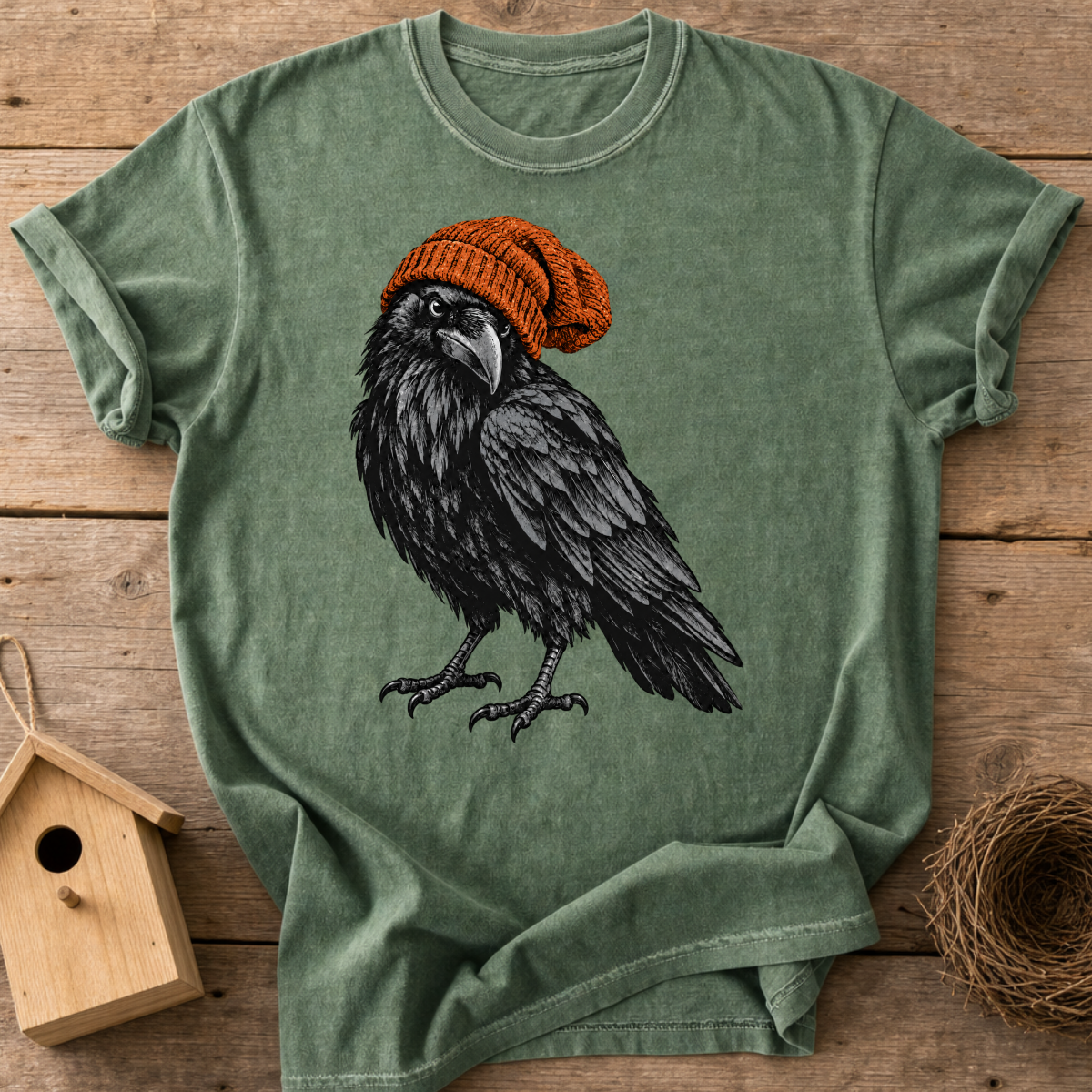 Beanie Raven T-Shirt