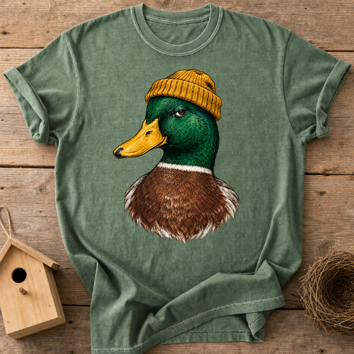 Mallard Beanie T-Shirt