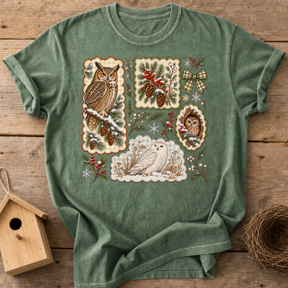 Winter Owls T-Shirt