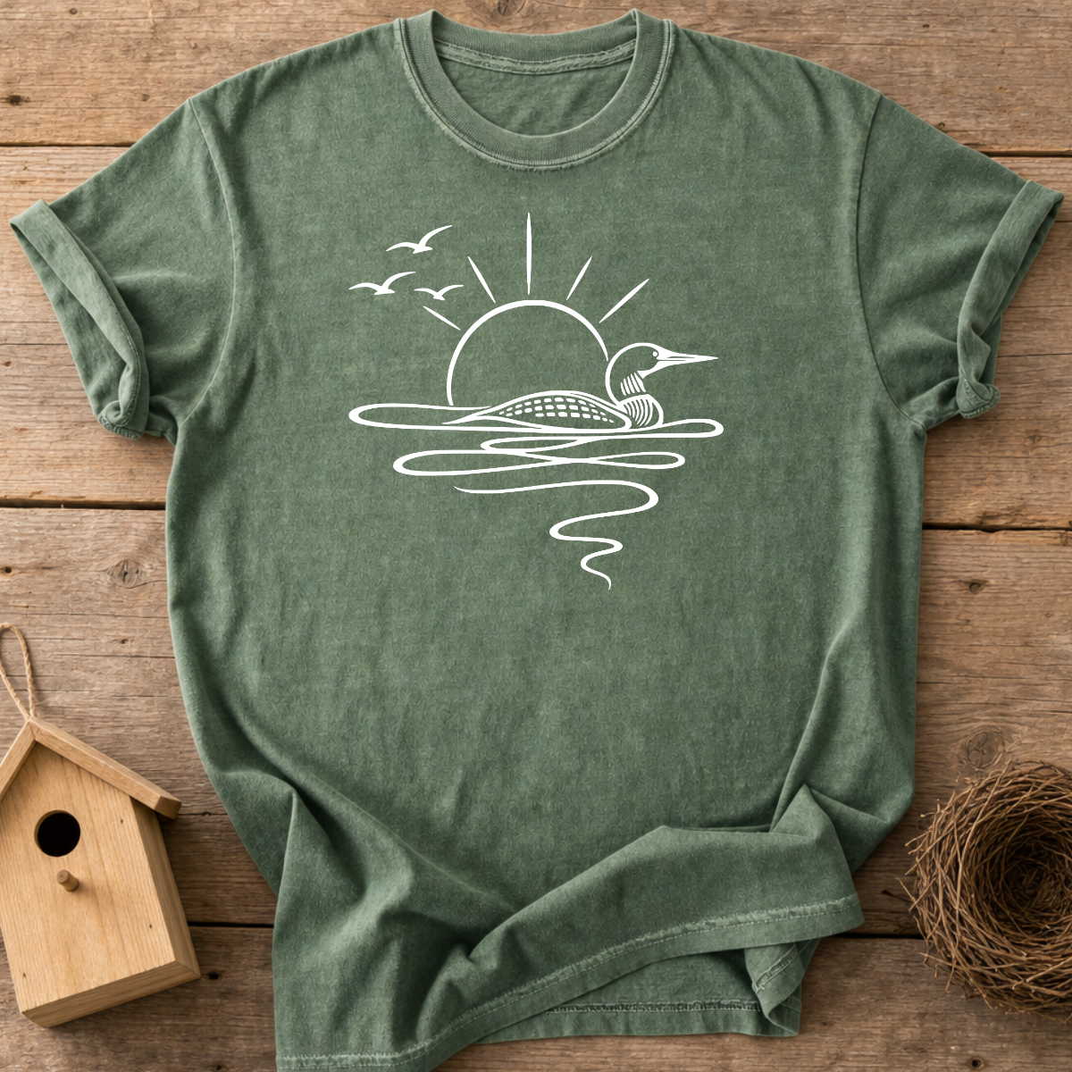 Loon Sunset T-Shirt