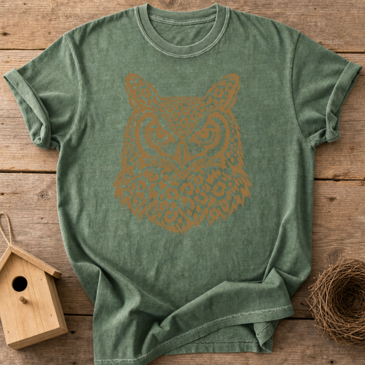 Leopard Owl T-Shirt