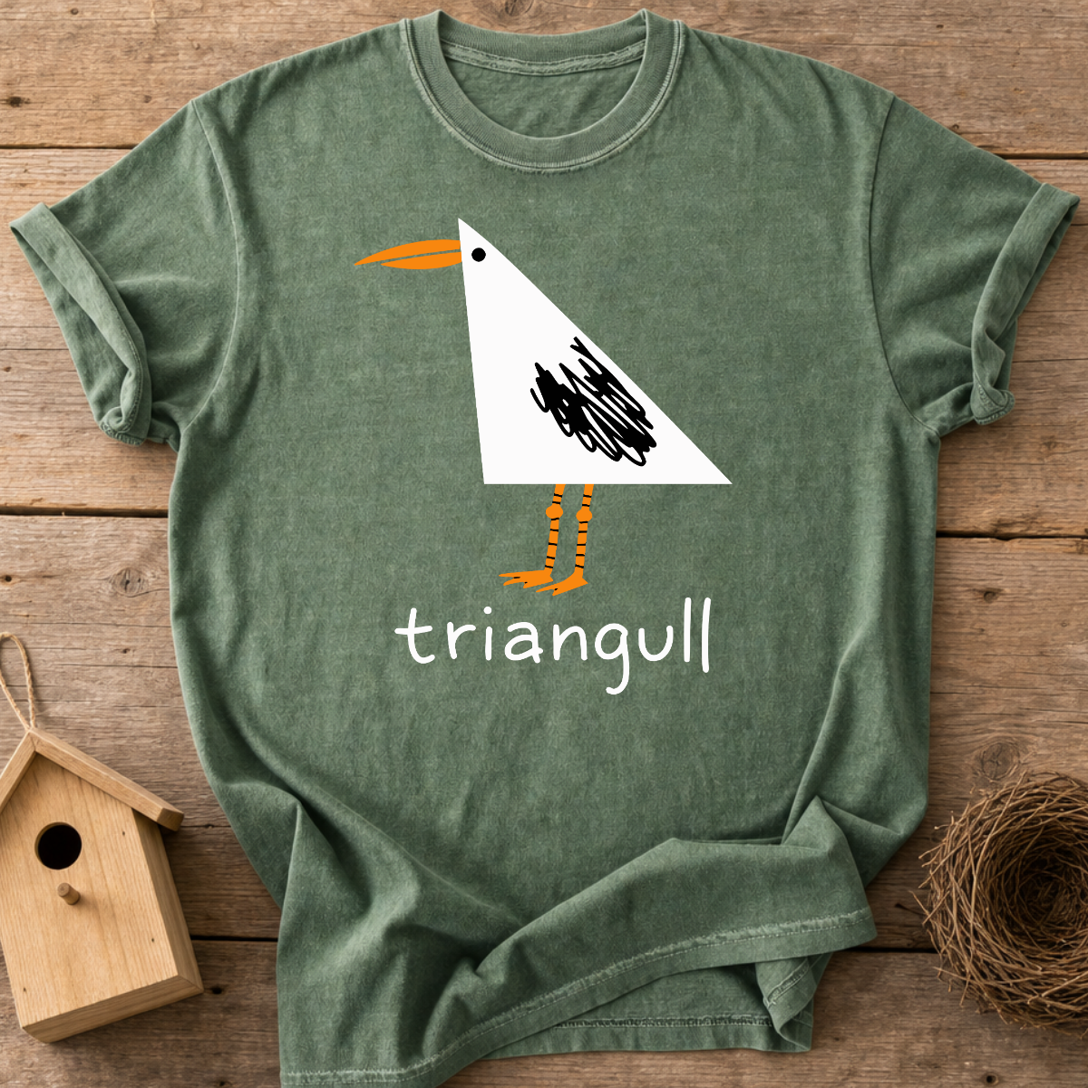 Geometric Triangull T-Shirt