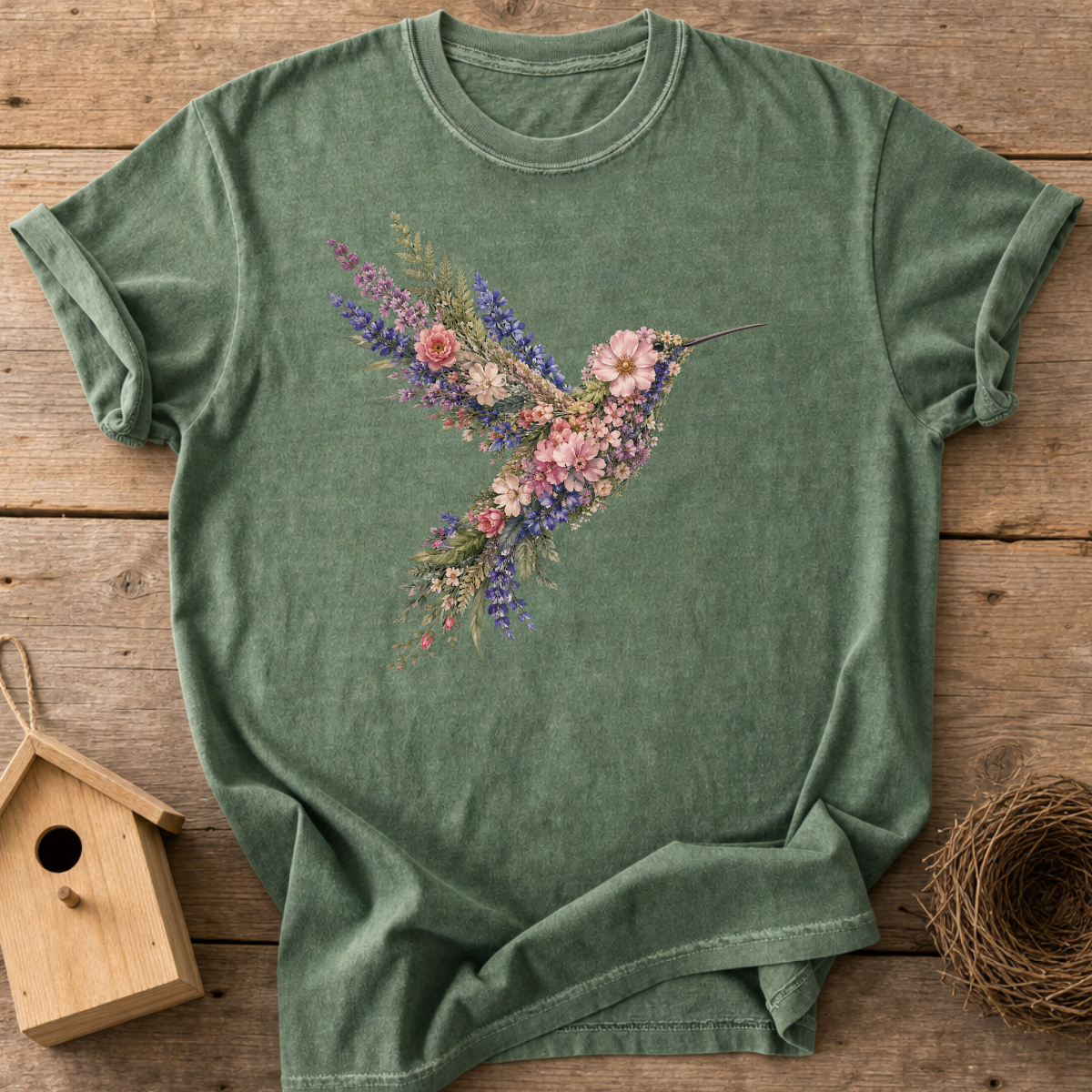 Wildflower Hummingbird T-Shirt