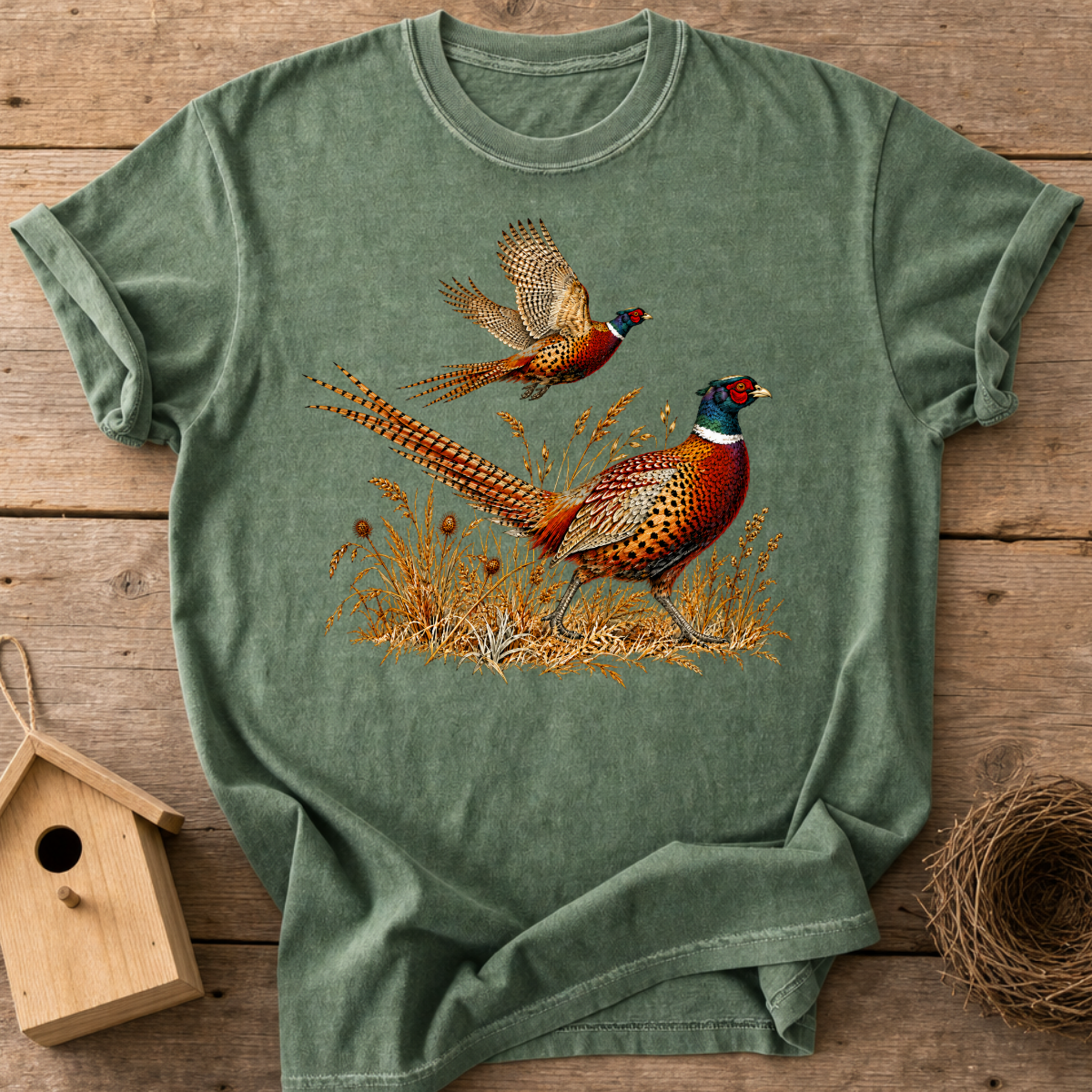 Prairie Pheasants T-Shirt