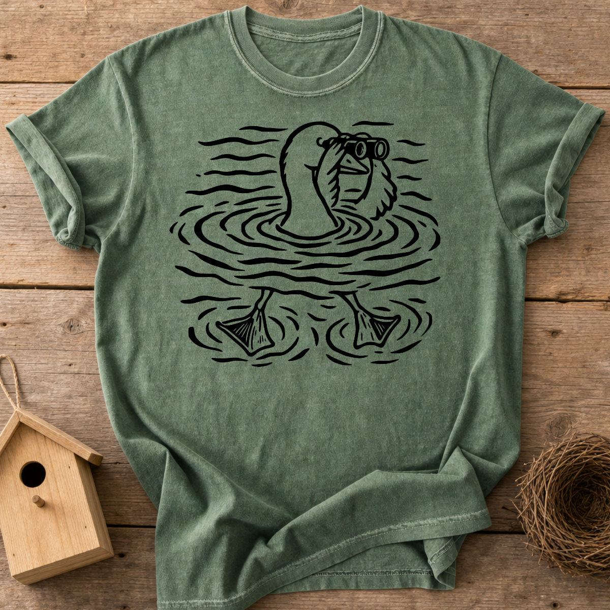 Birdwatching Goose T-Shirt