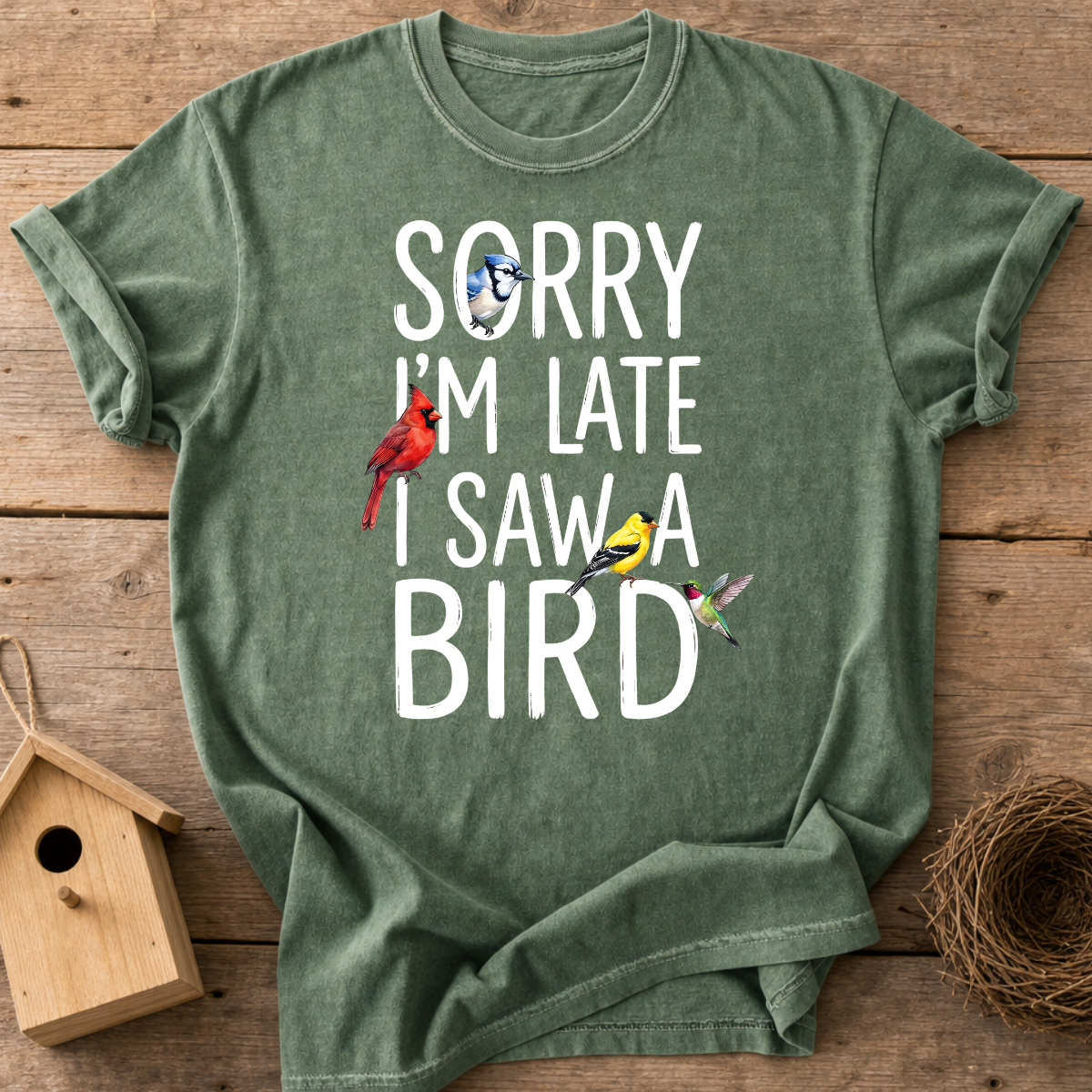 I Saw A Bird T-Shirt