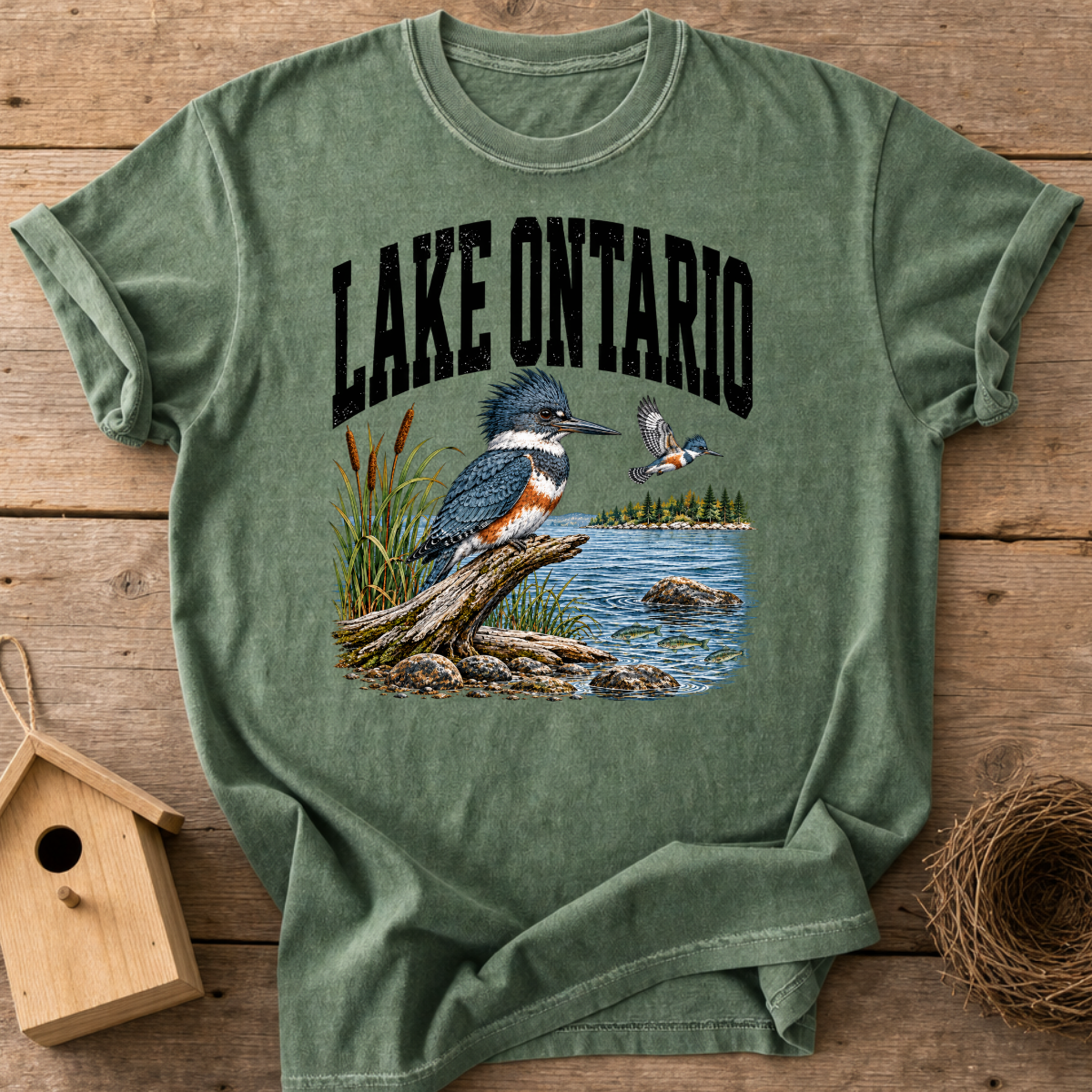 Lake Ontario Kingfisher T-Shirt