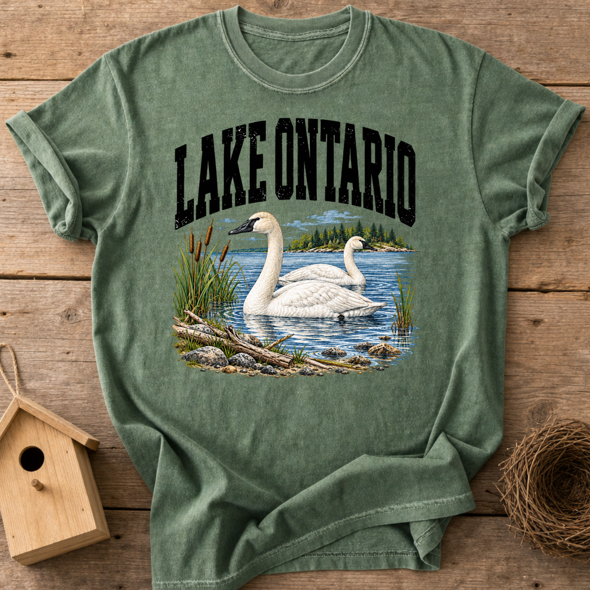 Lake Ontario Swan T-Shirt