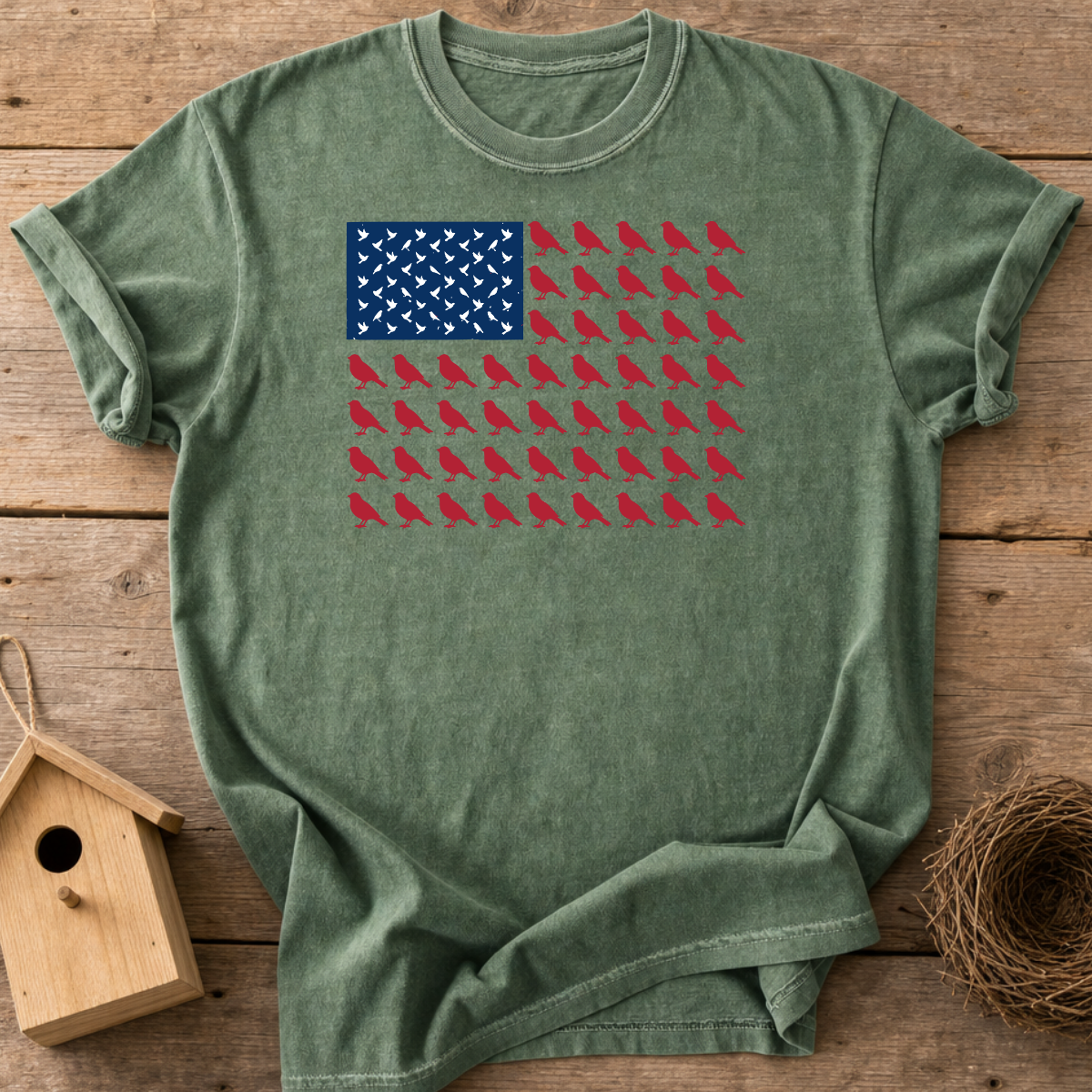Bird Flag T-Shirt