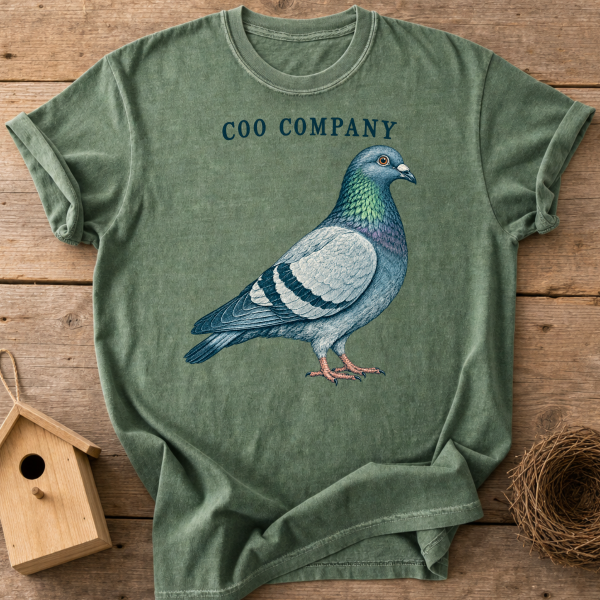 Coo Company Pigeon T-Shirt