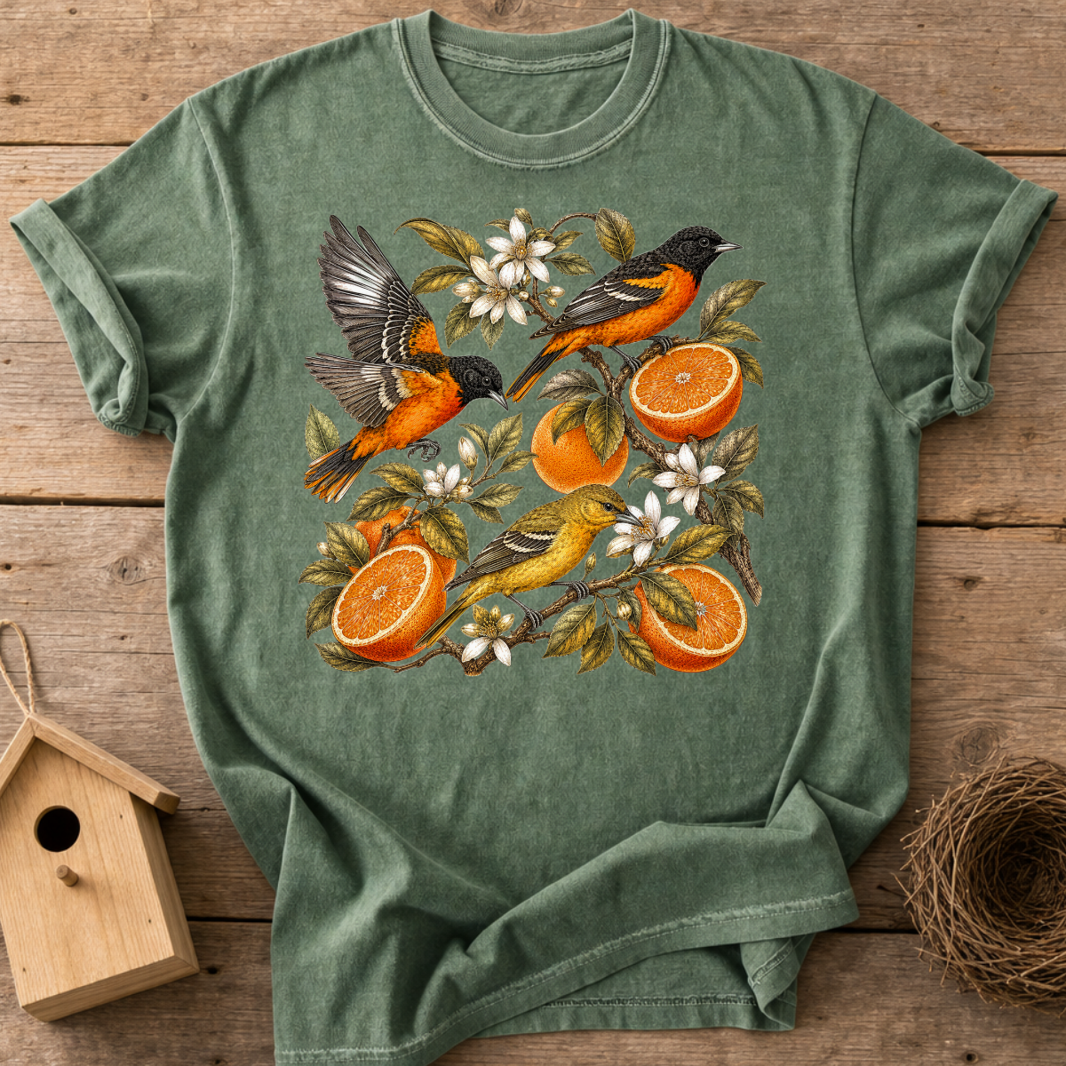 Vintage Oriole Bird T-Shirt