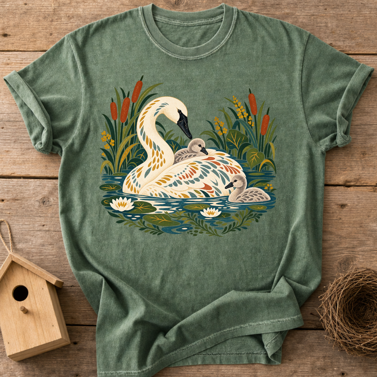 Swan Family T-Shirt
