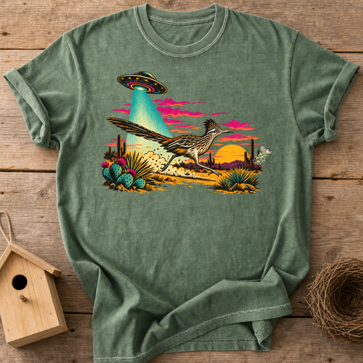 Roadrunner UFO Encounter T-Shirt