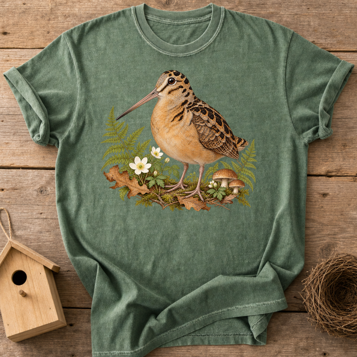 Woodland Woodcock T-Shirt