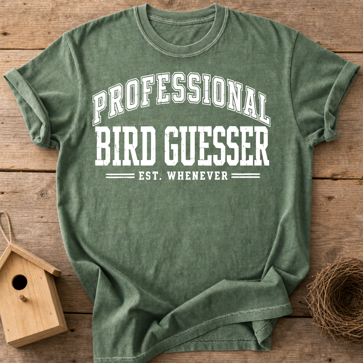 Professional Bird Guesser T-Shirt