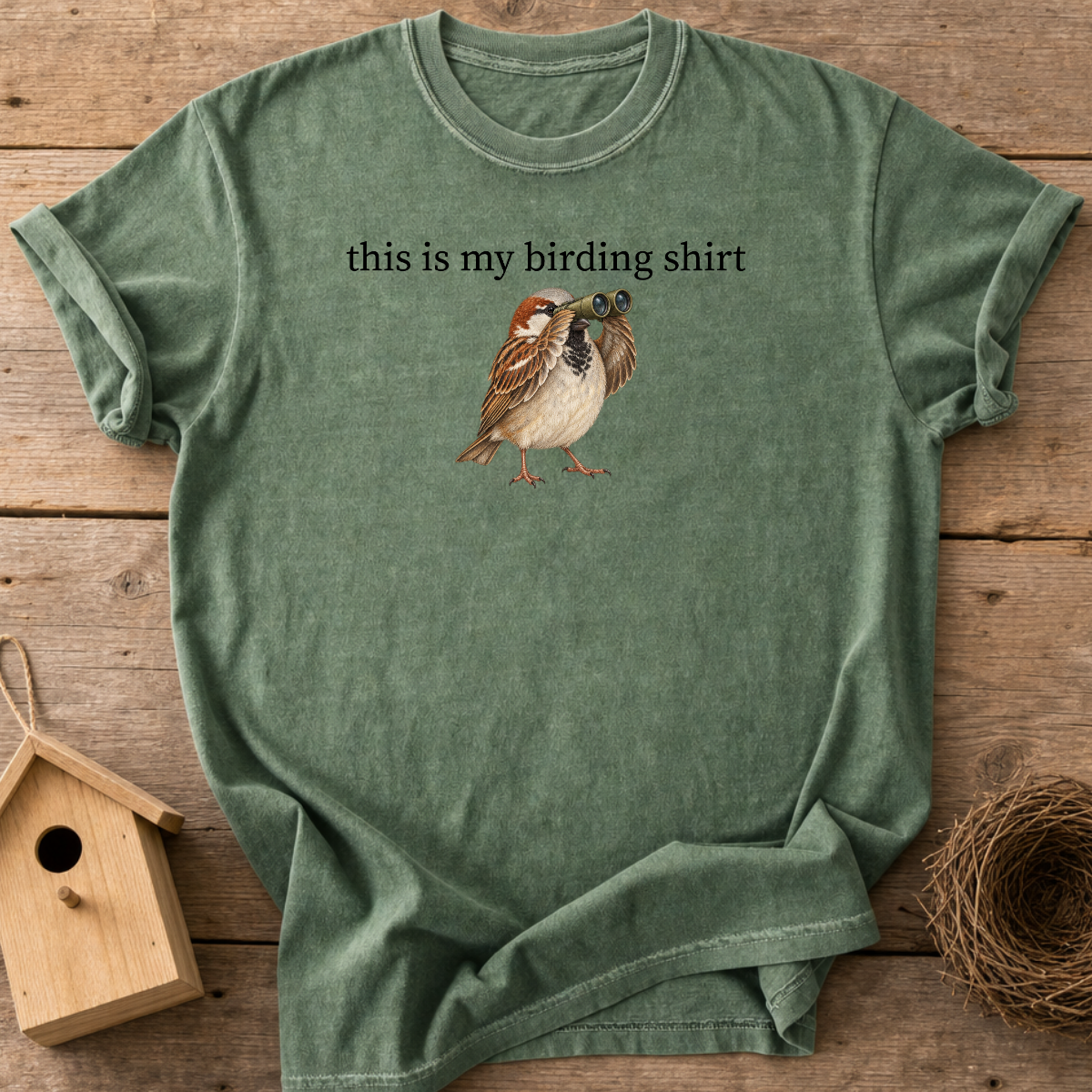 Birding Sparrow T-Shirt