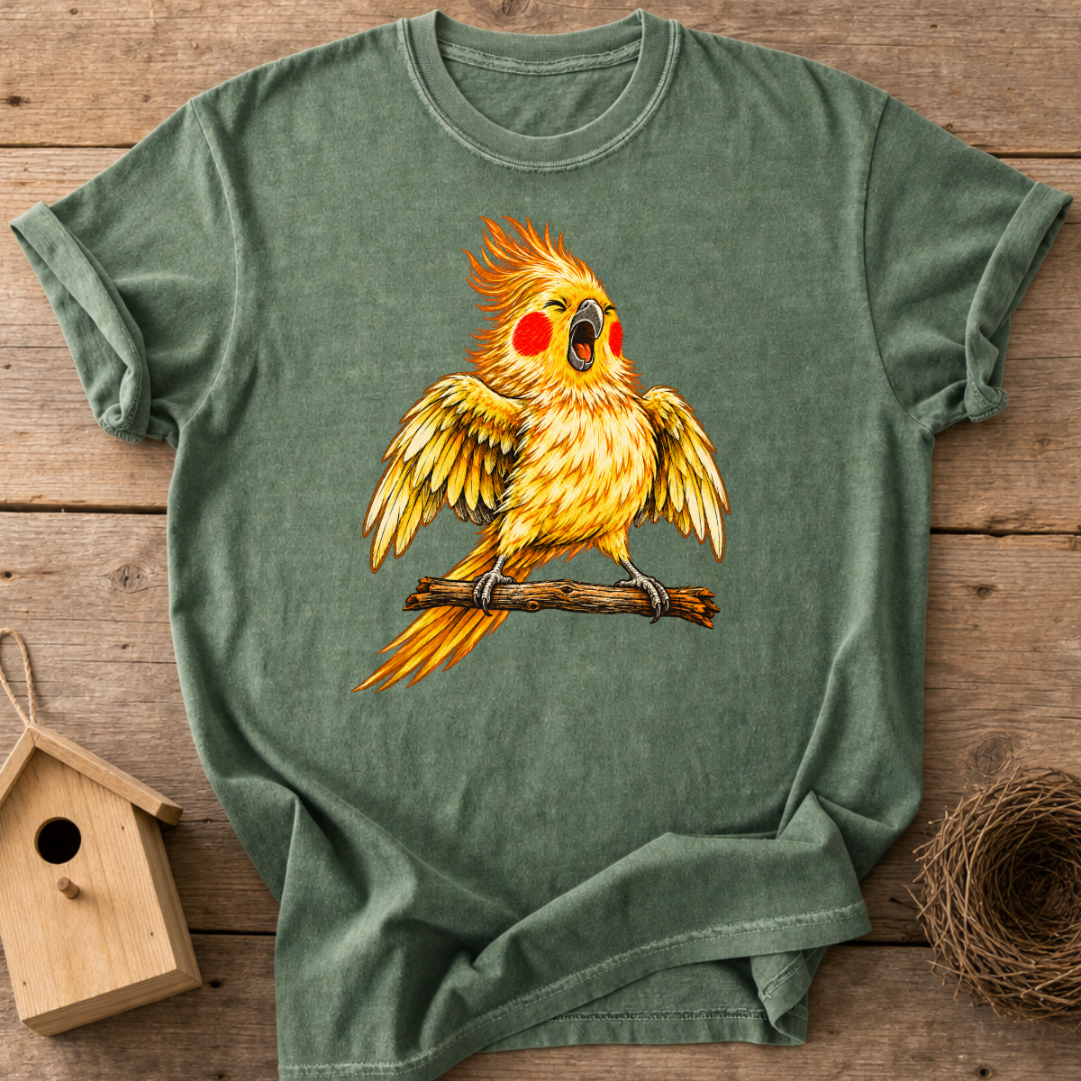 Cockatiel Attitude T-Shirt