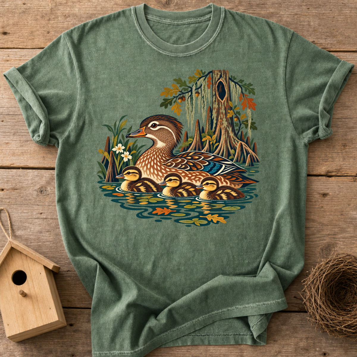 Wood Duck Family T-Shirt