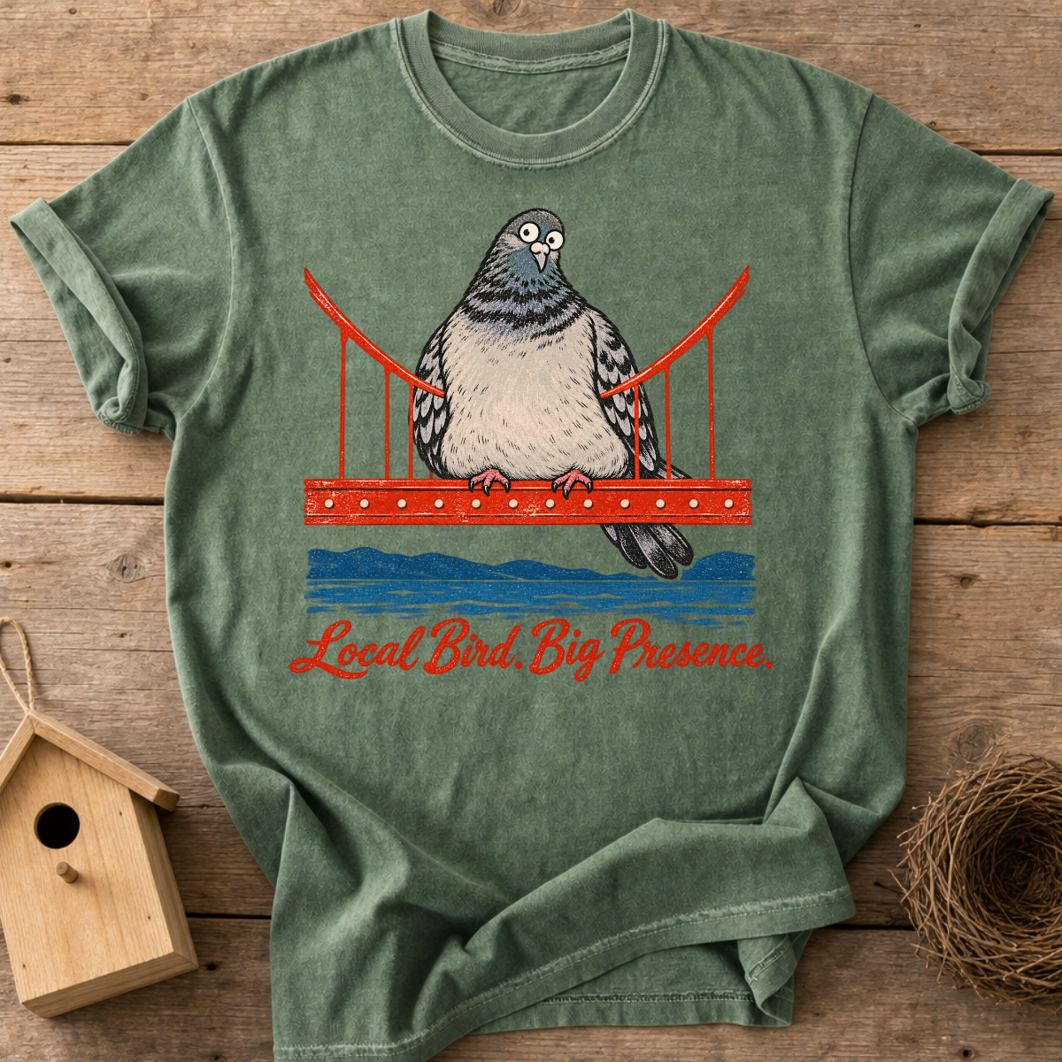Local Bird Big Presence T-Shirt