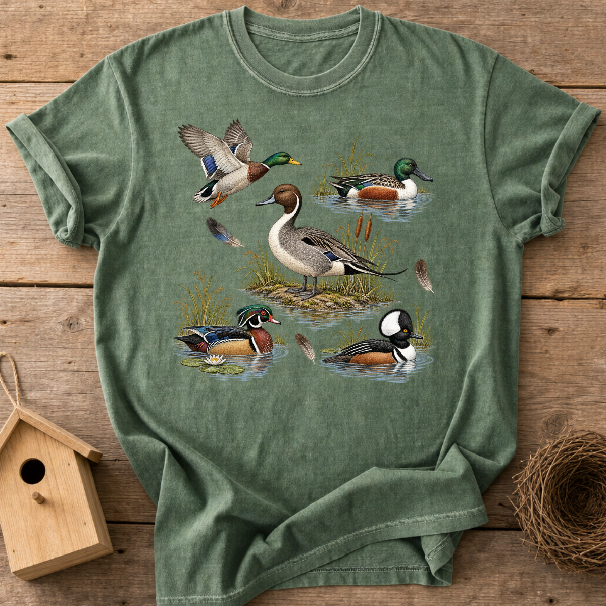 Wetland Ducks T-Shirt