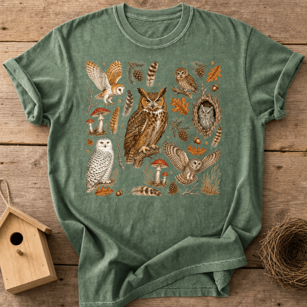 Owls Field Guide T-Shirt