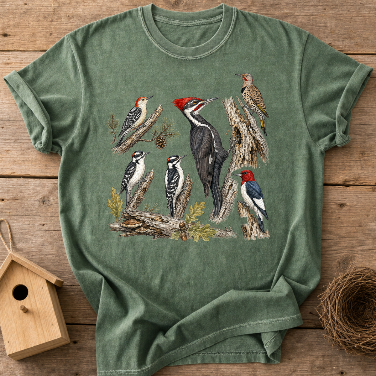 North American Woodpeckers T-Shirt