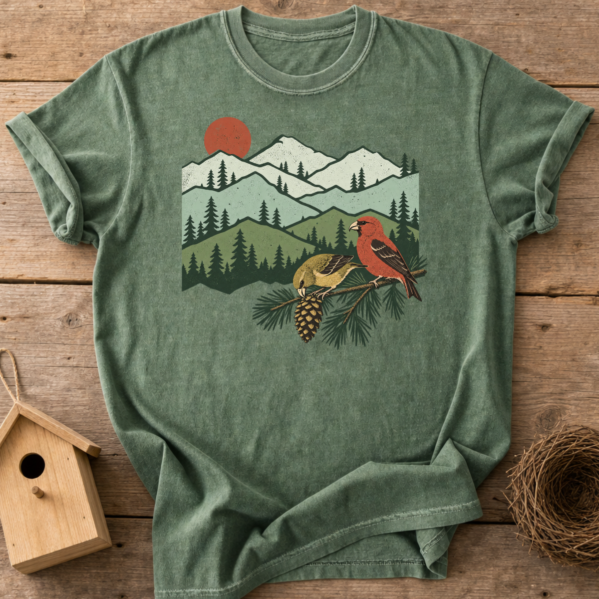 Mountain Crossbills T-Shirt