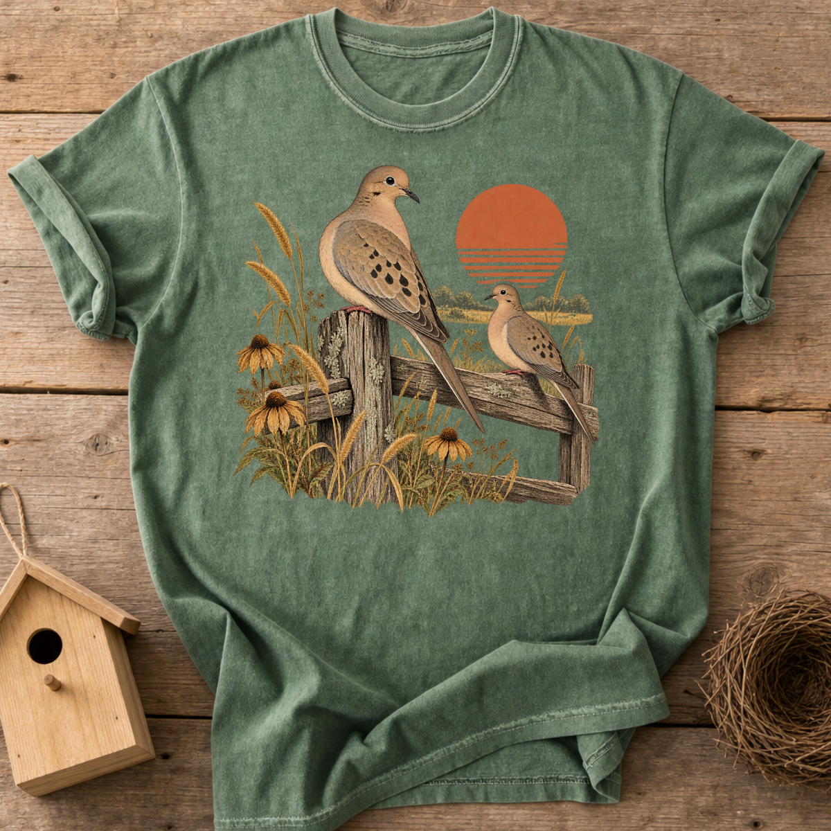 Mourning Dove Sunset T-Shirt