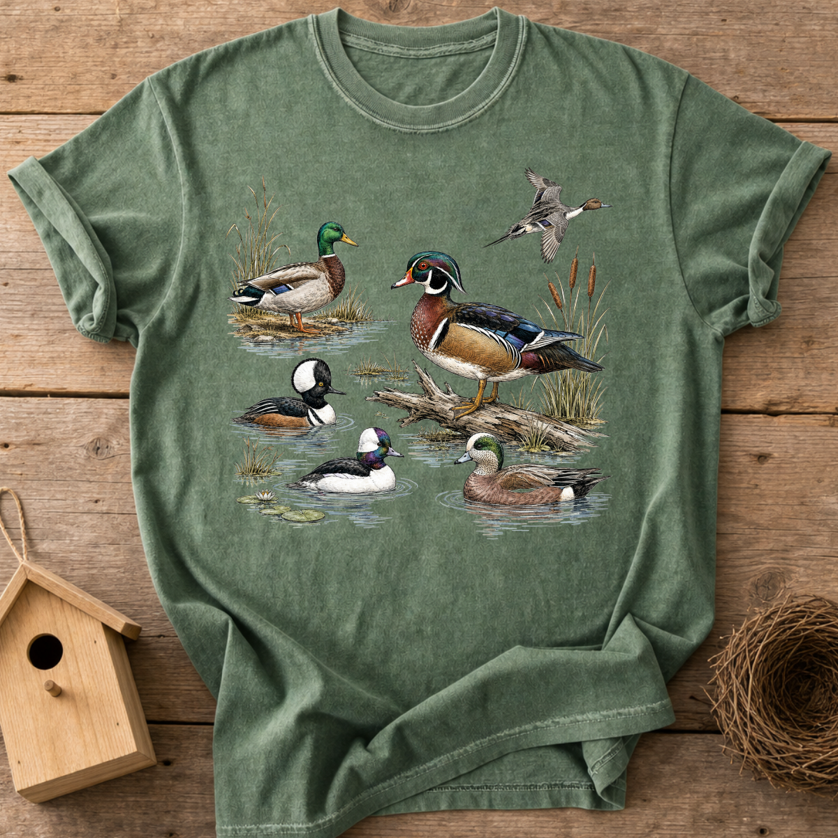 Wetland Ducks T-Shirt