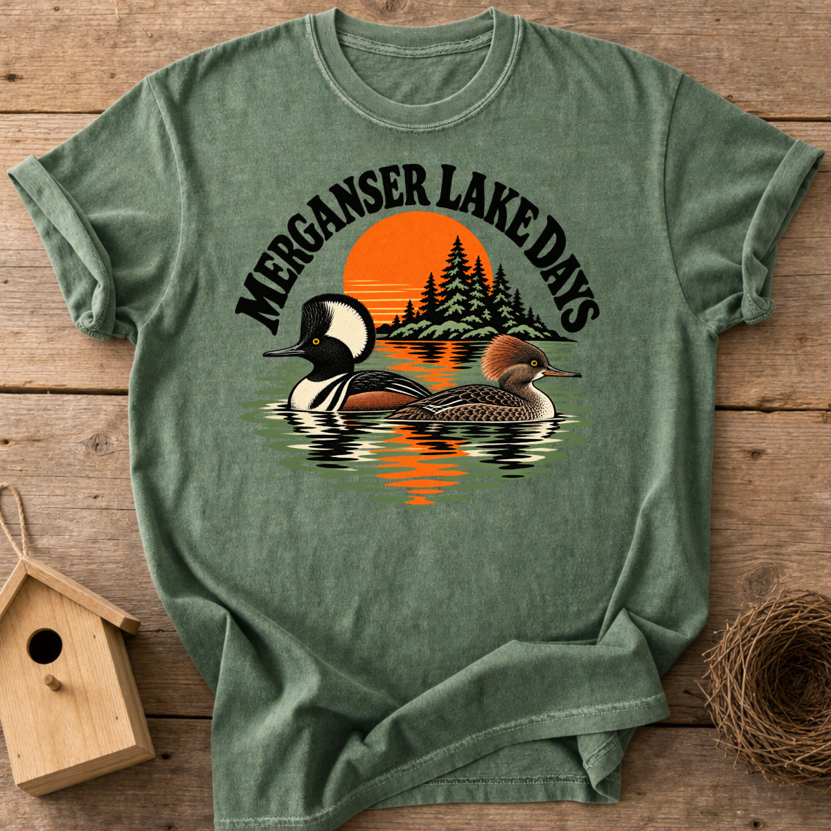 Merganser Sunset T-Shirt