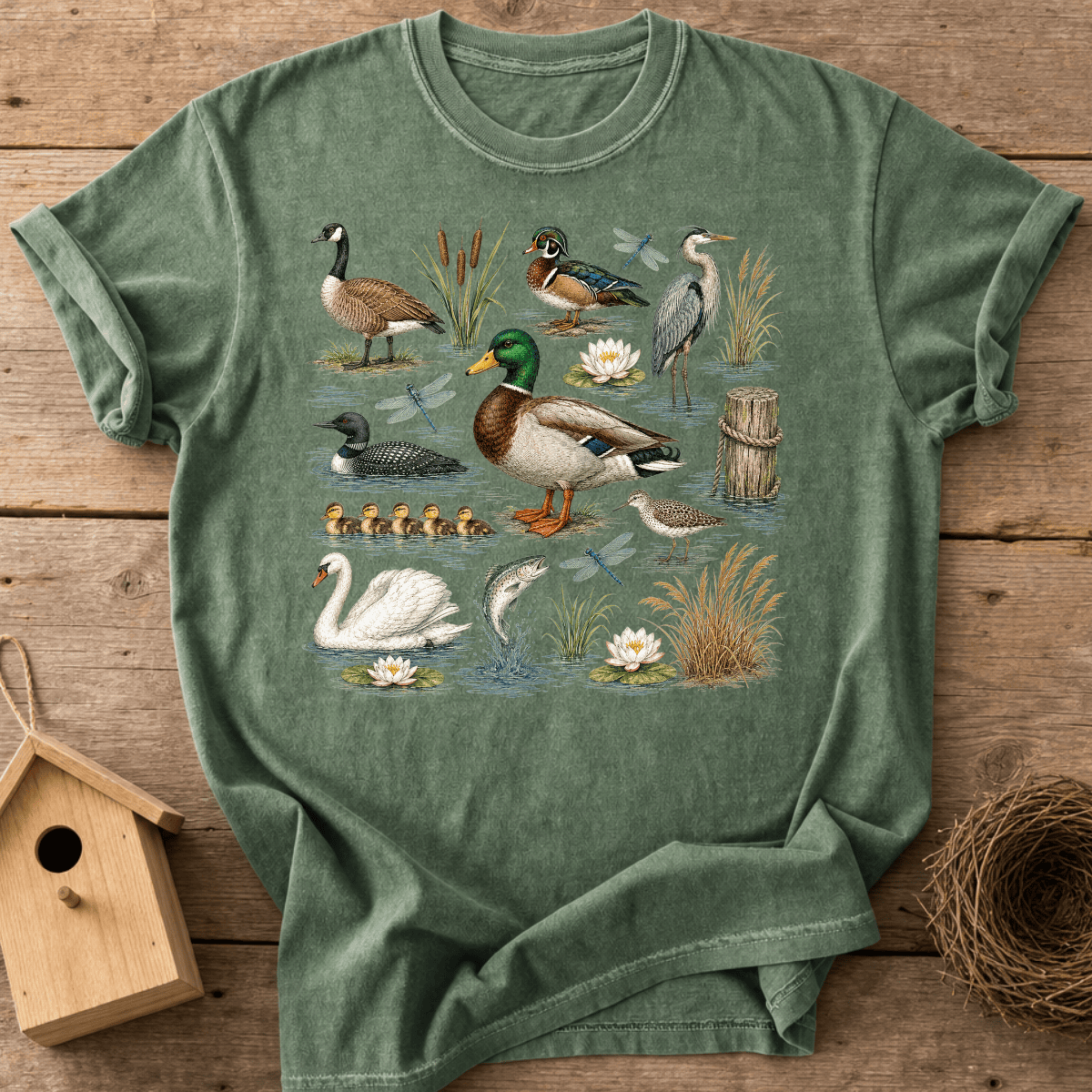 Waterfowl Field Guide T-Shirt