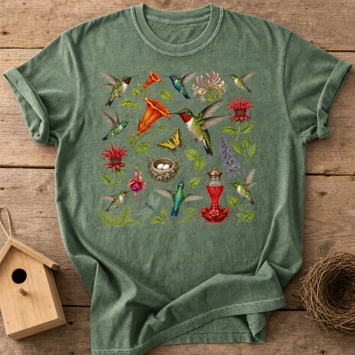 Hummingbird Garden T-Shirt