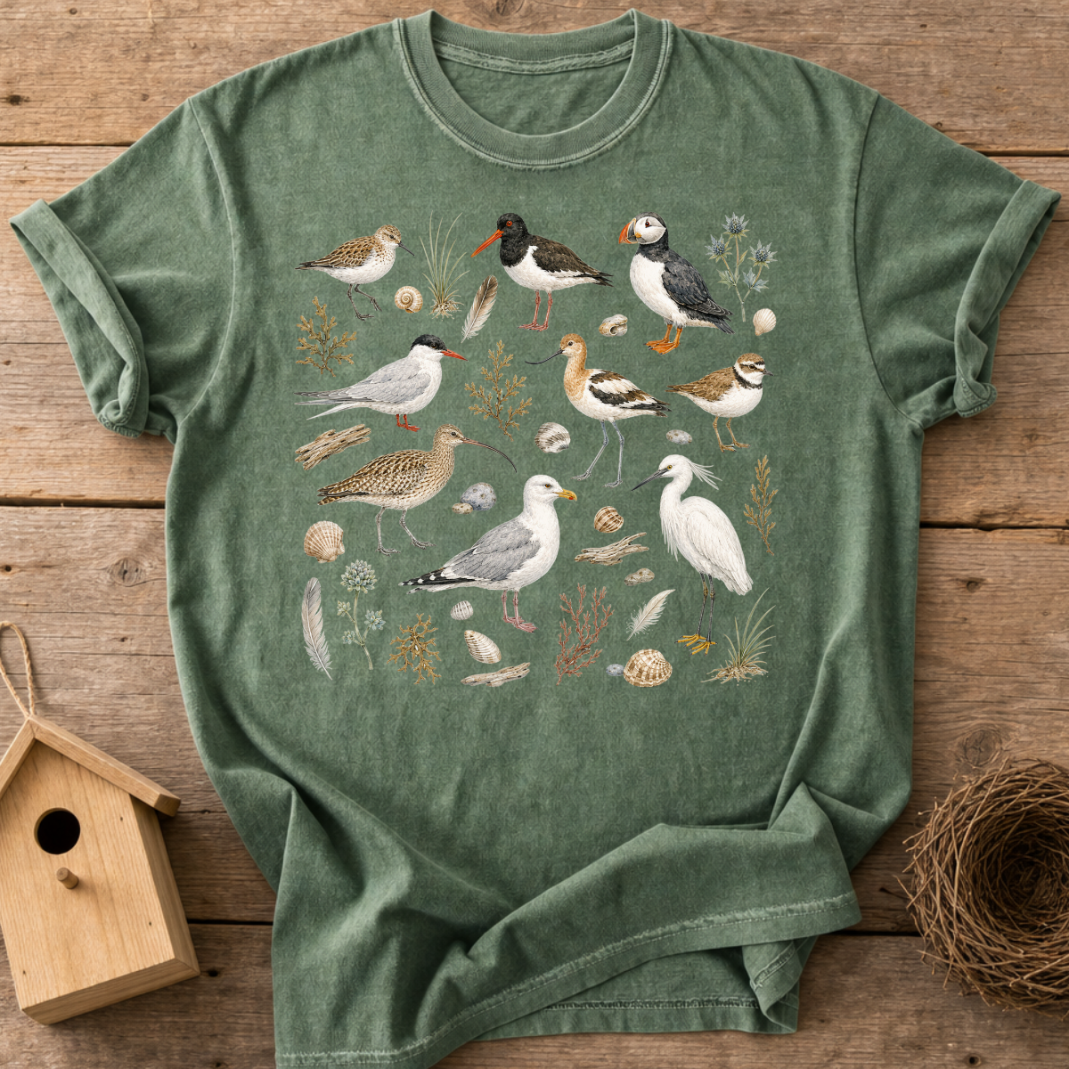 Coastal Birds T-Shirt