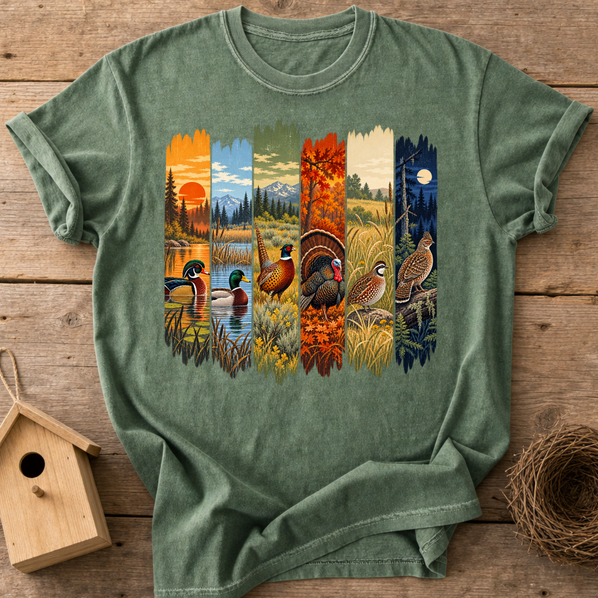 Wild Bird Landscapes T-Shirt