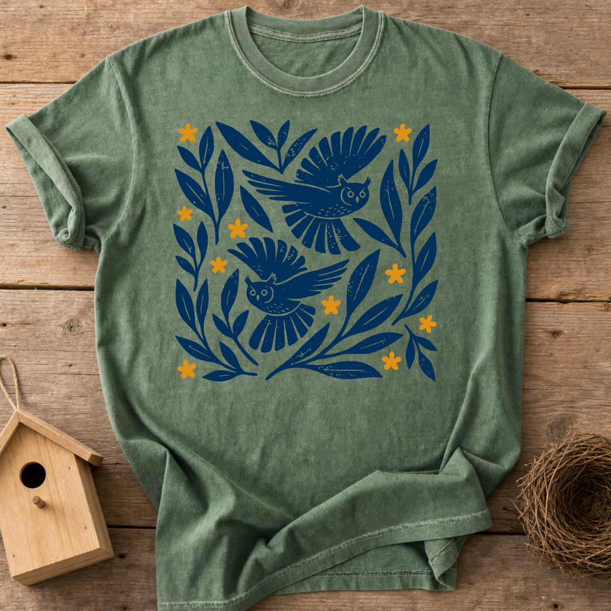 Folk Owl T-Shirt