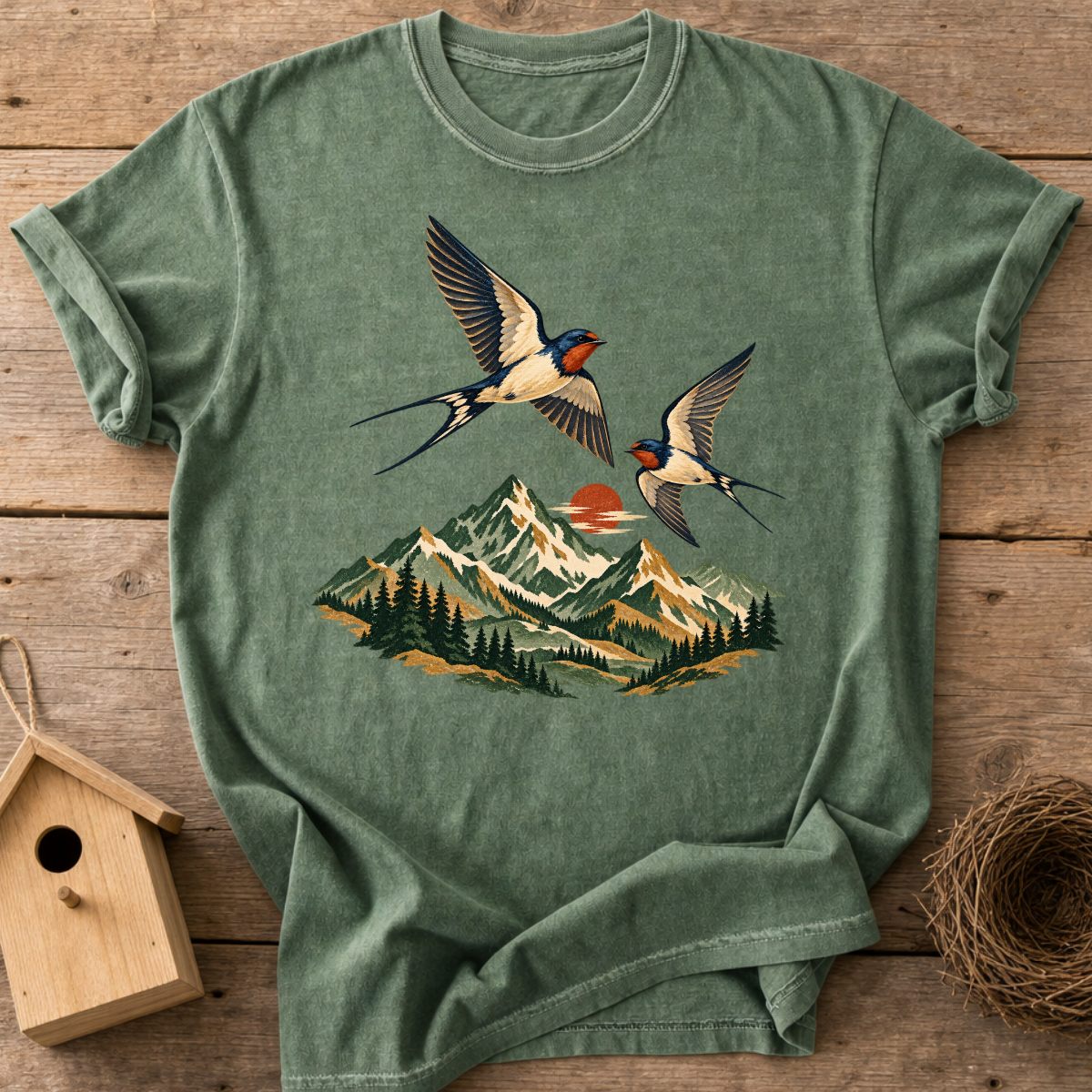 Mountain Swallows T-Shirt
