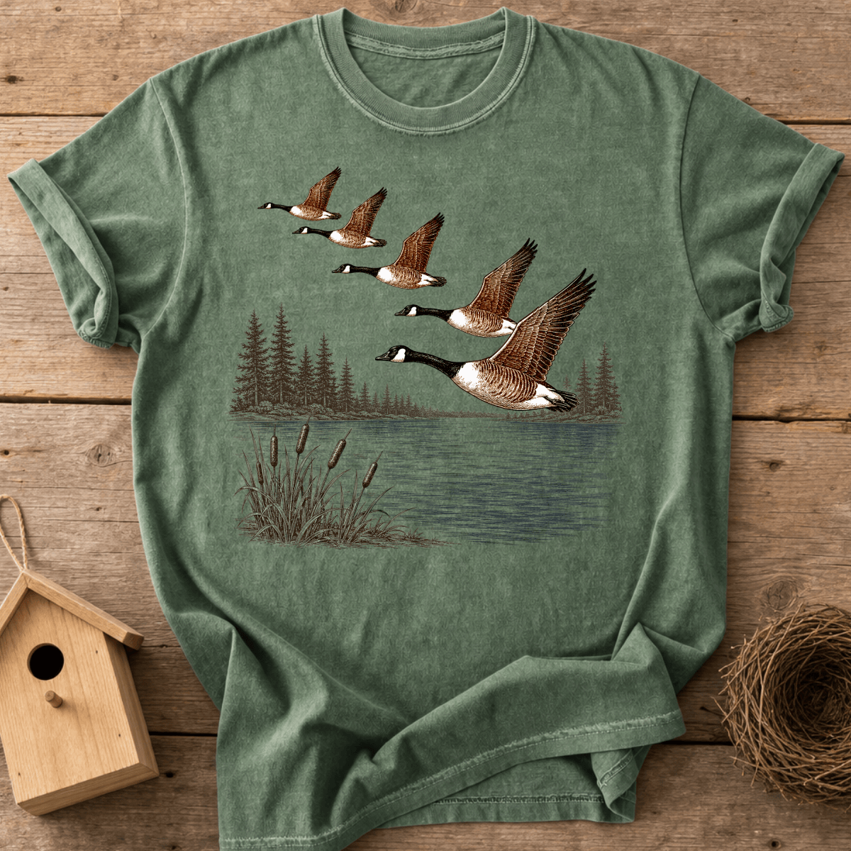 Geese In Flight T-Shirt