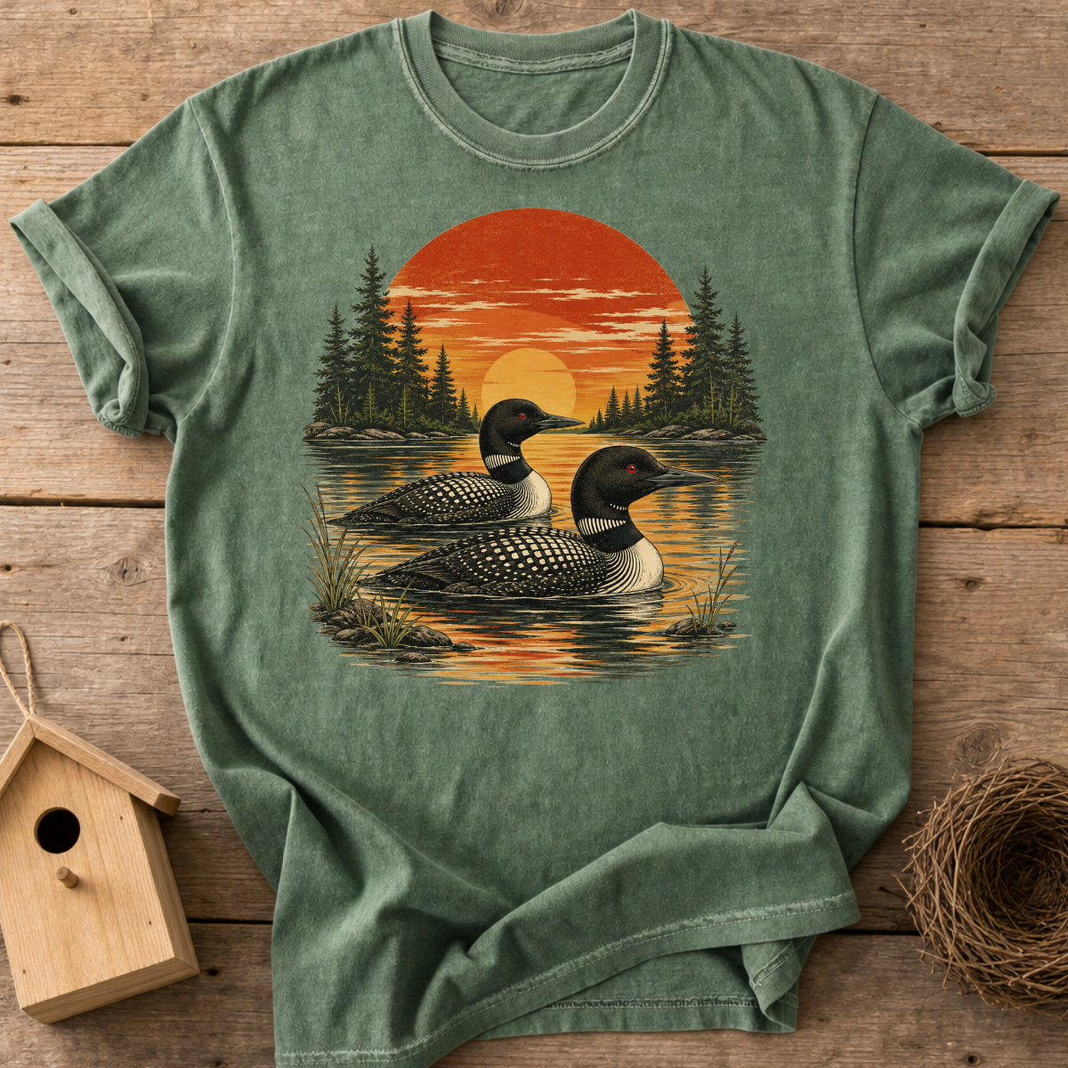 Loons Sunset T-Shirt