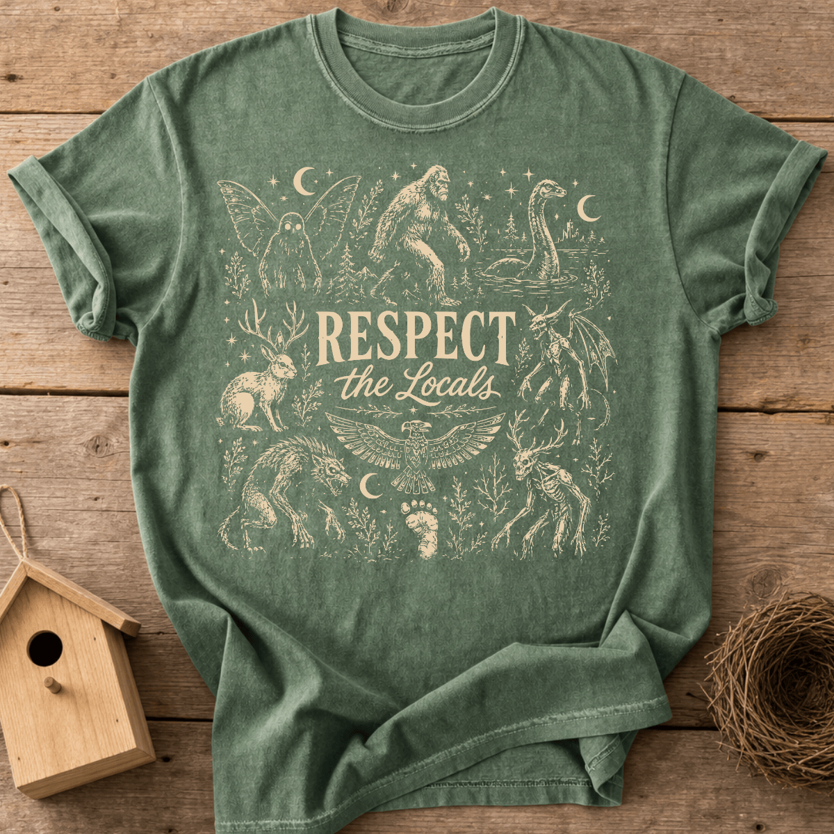 Respect The Locals Cryptid T-Shirt