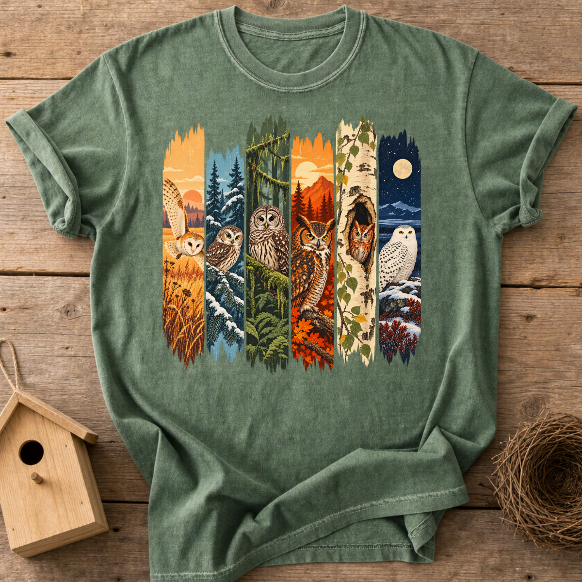 Woodland Owls T-Shirt
