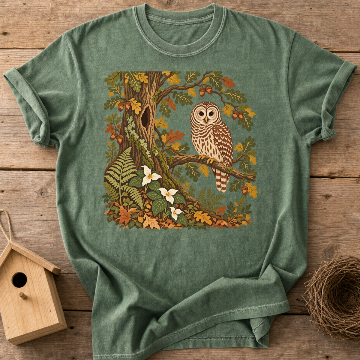 Autumn Barred Owl T-Shirt