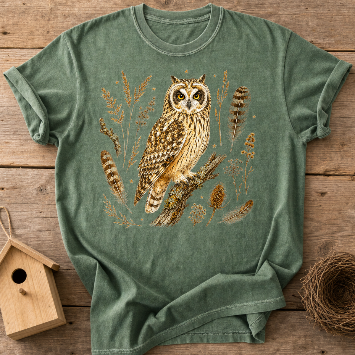 Short-Eared Owl T-Shirt