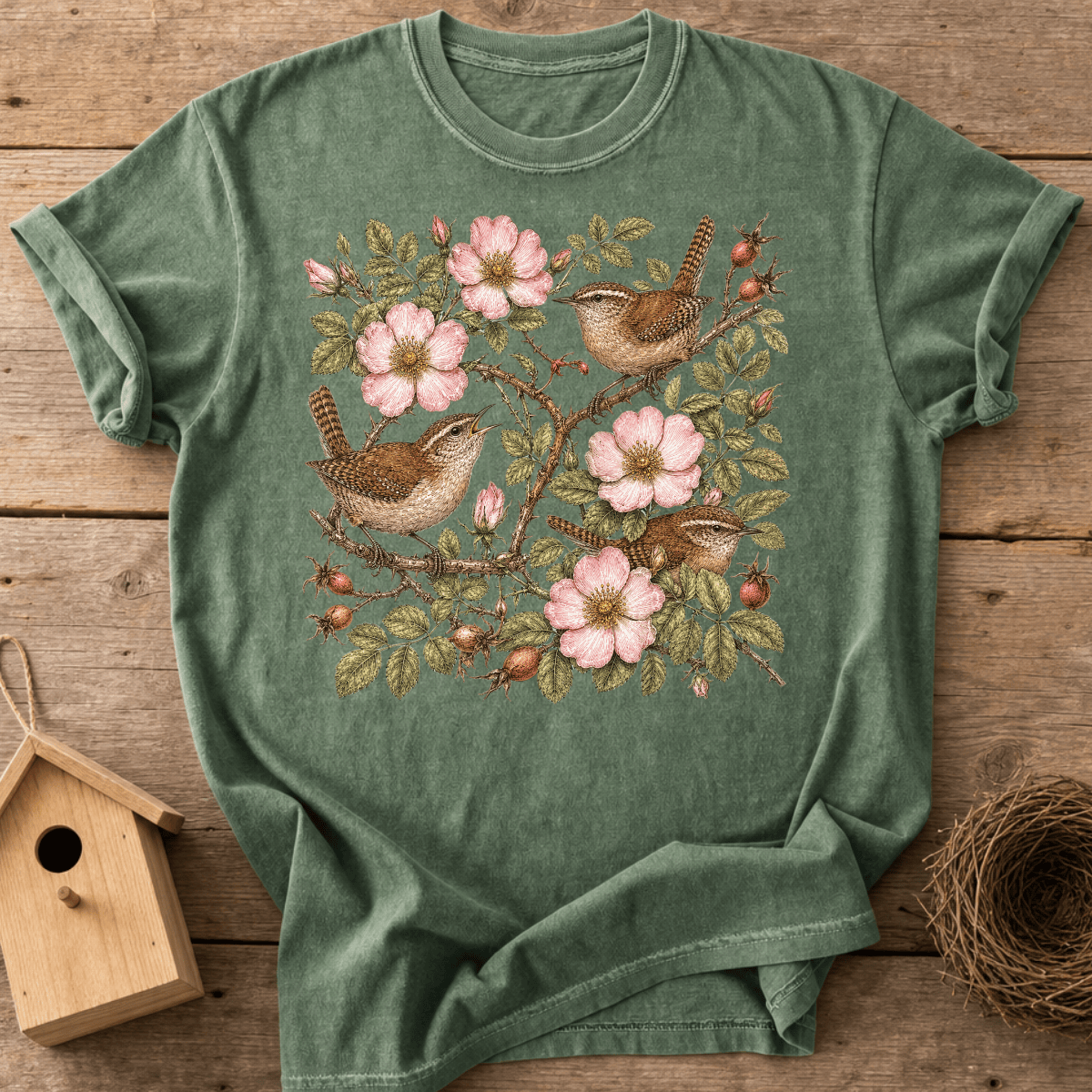 Wrens Wild Roses T-Shirt