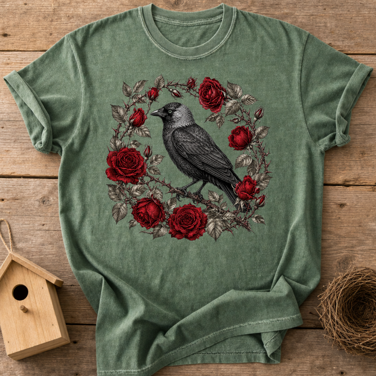 Jackdaw Roses T-Shirt