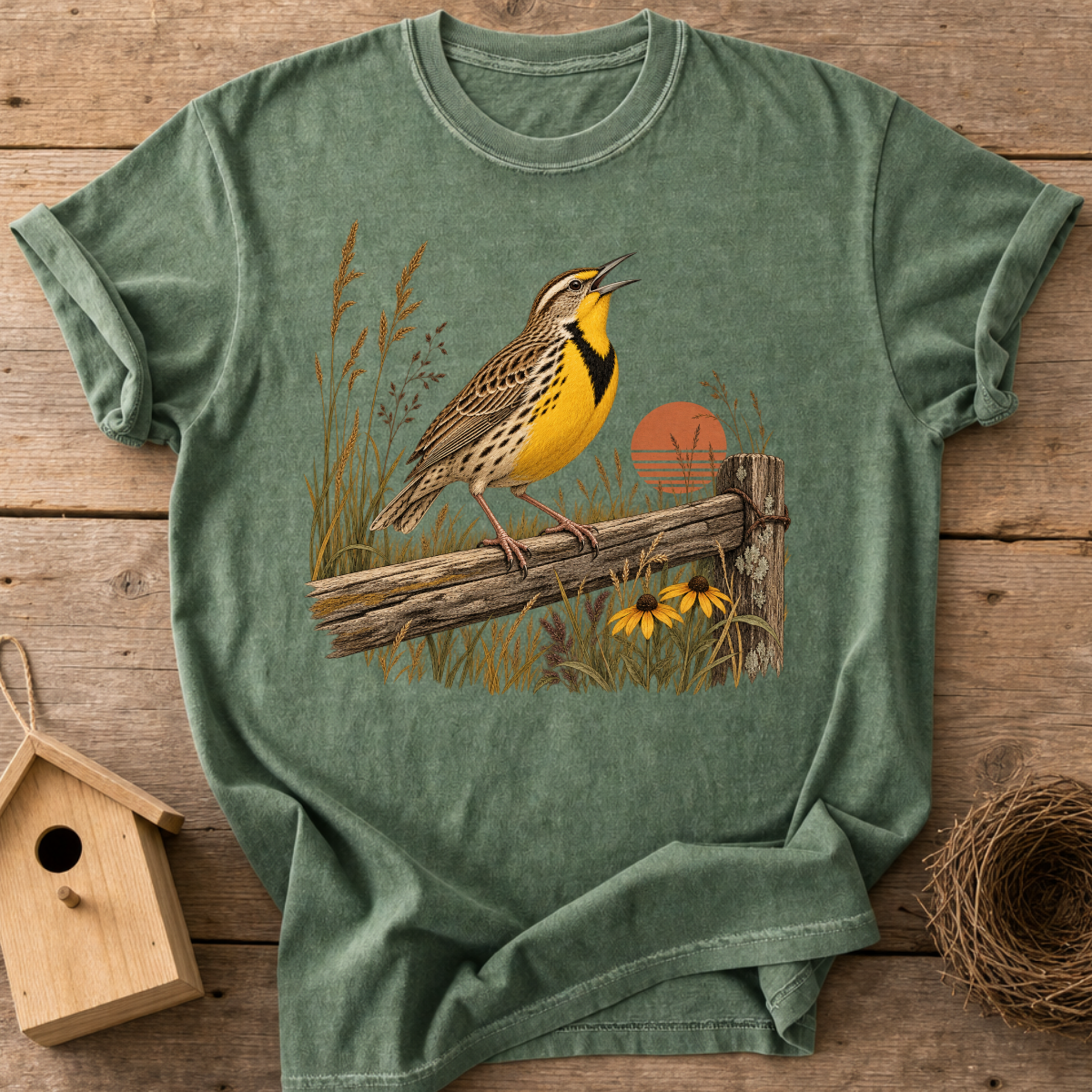 Meadowlark Sunset T-Shirt